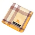 【新品】 ハンカチ　チェック  バーバリーロンドン 69306 BURBERRY LONDON イエロー レディース
