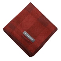 【新品】 ハンカチ　デザイン  バーバリーロンドン 69186 BURBERRY LONDON レッド レディース