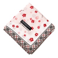 【新品】 ハンカチ　花柄  バーバリーロンドン 68779 BURBERRY LONDON ピンク レディース