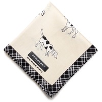 【新品】 ハンカチ　犬  バーバリーロンドン 69190 BURBERRY LONDON ベージュ レディース