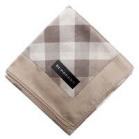 【新品】 ハンカチ（大判） 大判 バーバリーロンドン 65778 BURBERRY LONDON ブラウン レディース