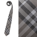【新品】 バーバリーロンドン BURBERRY LONDON ネクタイ チェック y-000323 グレー系 メンズ