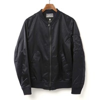 【新品】 ブラックレーベル クレストブリッジ MA-1ジャケット L cb-000490 BLACK LABEL CRESTBRIDGE ネイビー メンズ