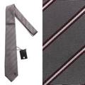 【新品】 ブラックレーベル・クレストブリッジ ネクタイ　ストライプ  66105 BLACK LABEL CRESTBRIDGE グレー メンズ