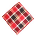 【新品】 ブルーレーベル クレストブリッジ クレストブリッジチェック　薄手　ハンカチ  76434 BLUE LABEL CRESTBRIDGE レッド レディース