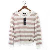 【新品】 ボーダーセーター 2 バーバリーロンドン 48409 BURBERRY LONDON ベージュ系 レディース