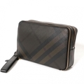【新品】 ポーチ  バーバリーロンドン y-001037 BURBERRY LONDON ブラウン系 メンズ