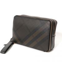 【新品】 ポーチ  バーバリーロンドン y-001037 BURBERRY LONDON ブラウン系 メンズ