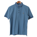 【新品】 ポロシャツ S バーバリーロンドン 48451 BURBERRY LONDON ブルー系 メンズ
