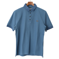 【新品】 ポロシャツ S バーバリーロンドン 48451 BURBERRY LONDON ブルー系 メンズ