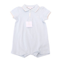 【新品】 ロンパース 9M バーバリー 50302 BURBERRY ブルー系 ボーイズ