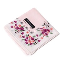 【新品】 薄手 ハンカチ 無地  バーバリーズ 70394 Burberrys カーキ メンズ