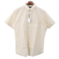 【新品】 半袖シャツ L バーバリーロンドン 49839 BURBERRY LONDON イエロー系 メンズ