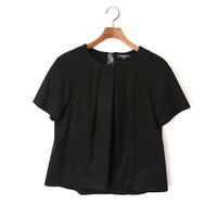 【新品】 半袖チュニック 38 バーバリーロンドン 49264 BURBERRY LONDON ブラック系 レディース