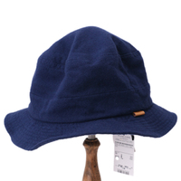 【新品】 帽子 [頭囲]63cm , [つば]5.5cm バーバリーブラックレーベル 47374 BURBERRY BLACK LABEL ネイビー系 メンズ