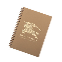 【新品】2015~16ノート手帳 バーバリープローサム ベージュ 43193 プレゼント ロゴの表紙