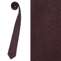 【新品】バーバリーロンドン y-000366 柄物ネクタイ ボルドー系  メンズ 秋冬の渋いコーディネートに最適