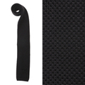 【新品】無地ネクタイ 140×6cm バーバリーブラックレーベル 44903 ブラック系 メンズ 普段使いにも取り入れやすい定番色