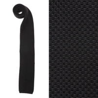 【新品】無地ネクタイ 140×6cm バーバリーブラックレーベル 44903 ブラック系 メンズ 普段使いにも取り入れやすい定番色