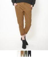 アンクル丈テーパードチノパンツ【メール便可／90】