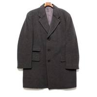 アンゴラ混ウールロングコート LY バーバリーズ 67128 Burberrys グレー メンズ