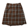 スカート 36 バーバリーブルーレーベル 54815 BURBERRY BLUE LABEL ブラウン系 レディース