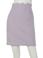 スカラップTOPタイトスカート/ピンク