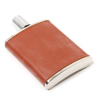 スキットル　水筒 10×14.7×2.3cm バーバリーズ 76575 Burberrys ブラウン メンズ