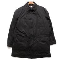 ダウンチェックライナー付ロングコート L バーバリーロンドン 67129 BURBERRY LONDON ブラック メンズ