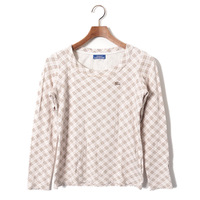 チェックカットソー 38 バーバリーブルーレーベル 43572 BURBERRY BLUE LABEL ピンク系 レディース