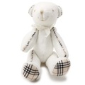 テディベア　ぬいぐるみ  バーバリーロンドン 61955 BURBERRY LONDON ホワイト系 メンズ
