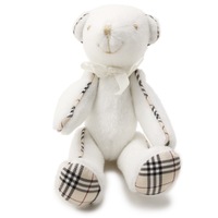 テディベア　ぬいぐるみ  バーバリーロンドン 61955 BURBERRY LONDON ホワイト系 メンズ