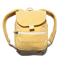 バーバリー　リュック　キッズ　33376　イエロー　可愛いキッズ用のリュックです♪