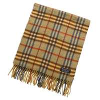 バーバリーズ チェックマフラー 32236 うす茶系 バーバリーチェックマフラー