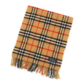 バーバリーズ チェックマフラー 32870 茶系 代表的なチェック柄