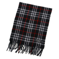 バーバリーズ マフラー 32454 ネイビー系 定番の英国チェック柄マフラー