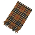 バーバリーズ 英国チェックマフラー 30928 ベージュ系 首元に華やかさをプラス