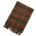 バーバリーズ 英国チェックマフラー ベージュ系 メンズ レディース 30935