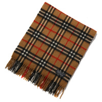 バーバリーズ　英国チェックマフラー　31007　ベージュ　冬に重宝するアイテムです