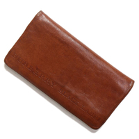 バーバリーブラックレーベル　レザー長財布　37217　ブラウン　使いやすい長財布です