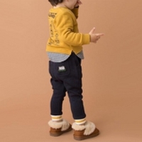 【42%OFF】ラインリブフリースパンツ