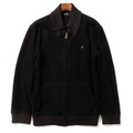 リブ切替ジップアップフリースブルゾン 3 バーバリーブラックレーベル 65324 BURBERRY BLACK LABEL ブラック メンズ