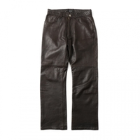 レザーパンツ 73 バーバリーブラックレーベル 55964 BURBERRY BLACK LABEL ブラウン系 メンズ