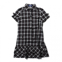 ワンピース（チェック） 36 バーバリーブルーレーベル 56139 BURBERRY BLUE LABEL ブラック系×ピンク系 レディース