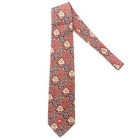 花柄ネクタイ  バーバリーズ 62712 Burberrys レッド系 メンズ