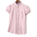 半袖シャツ 36 バーバリーブルーレーベル 61871 BURBERRY BLUE LABEL ピンク系 レディース
