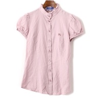 半袖シャツ 36 バーバリーブルーレーベル 61871 BURBERRY BLUE LABEL ピンク系 レディース
