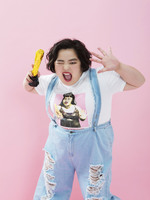 WEGO|ゆりやんレトリィバァフォトTシャツ