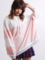 WEGO/カラーパネルビッグワンピース
