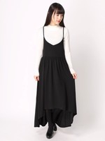 WEGO/レースアップキャミワンピース